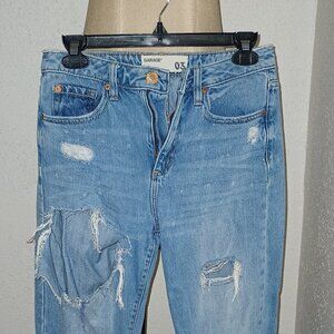 Garage Distressed jeans Sz 3